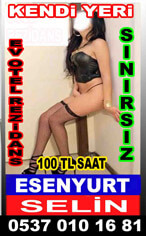 sınırsız escort Selin